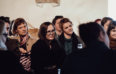 Utrinki s pogovora Umetna kri, a prave solze <em>Foto: Maša Pirc</em>
