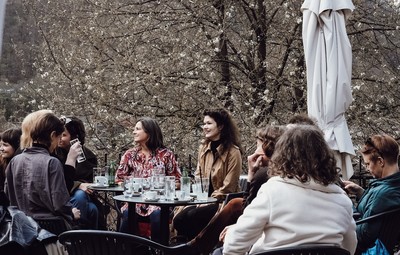 Utrinki s pogovora Umetna kri, a prave solze <em>Foto: Maša Pirc</em>
