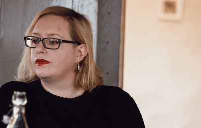 Utrinki s pogovora Umetna kri, a prave solze <em>Foto: Maša Pirc</em>