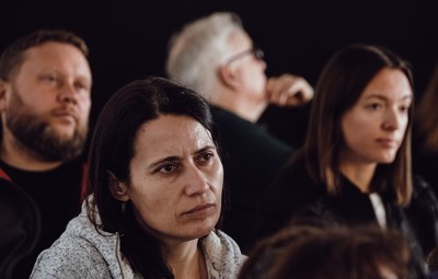 Utrinki z okrogle mize Glas nove Belorusije <em>Foto: Maša Pirc</em>