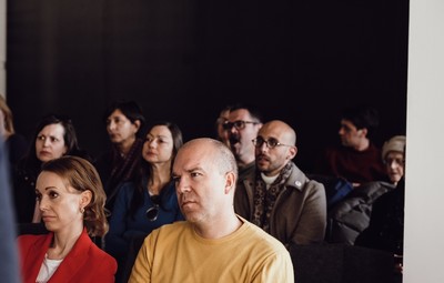 Utrinki z okrogle mize Glas nove Belorusije <em>Foto: Maša Pirc</em>