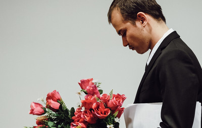 Utrinki z bralnih uprizoritev besedil študentov AGRFT <em>Foto: Maša Pirc</em>