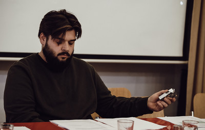 Utrinki z dneva nominirancev za nagrado za mladega dramatika <em>Foto: Maša Pirc</em>