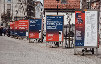 Razstavi v mestu <em>Foto: Maša Pirc</em>
